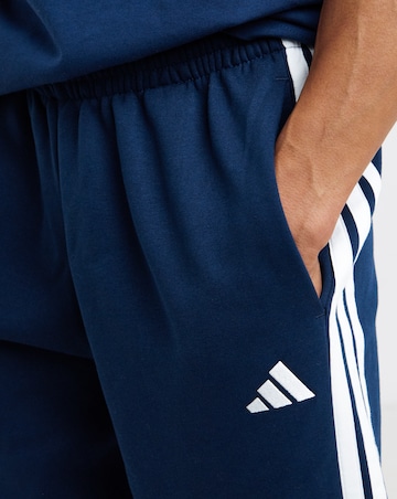 adidas 3 Stripes Cuffed Fleece Pants