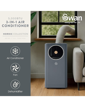 Swan Nordic 5K BTU 3in1 Air Conditioner