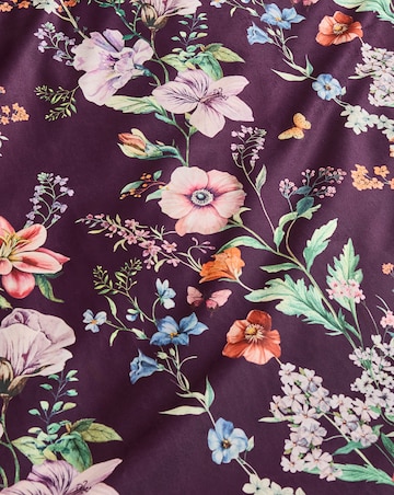 Floral Trail Velvet Duvet Cover Set