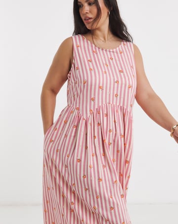 Apron Midi Dress