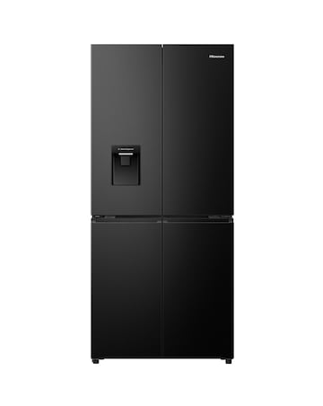 Hisense RQ5P470SMFE 80cm American 4 Door Fridge Freezer - Stainless Steel