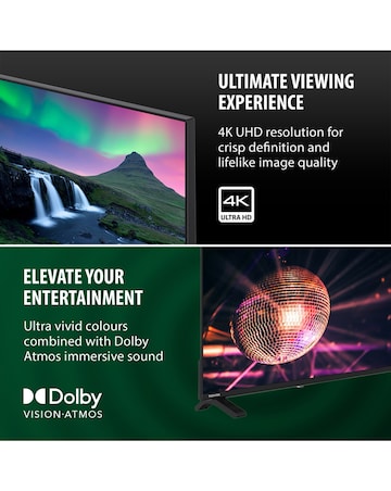Toshiba 55UF2653DB 55in 4k Ultra HD Smart TV with Freely