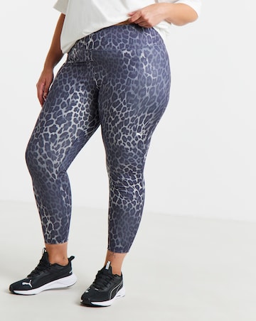 PUMA Womens Essential Spotted Haze Tight High Waist 7/8 Leggings