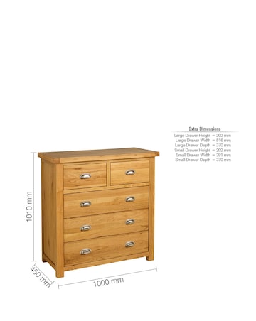 Woburn 3 + 2 Chest