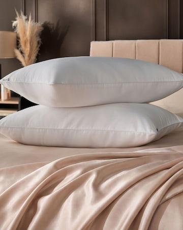 Silentnight Prestige Collection Sumptuous Silk Pillow Pair