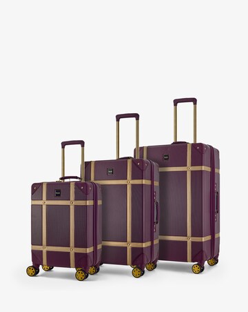 Rock Vintage 3pc Suitcase Set
