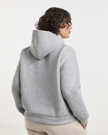 Grey Marl Luxe Modal Hoodie