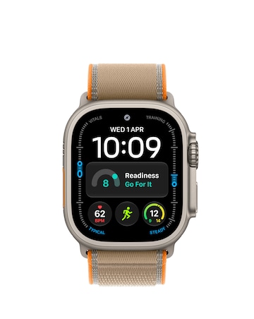 Apple Watch Ultra 4 GPS + Cellular 49mm - Natural Titanium/Sand Trail Loop - S/M