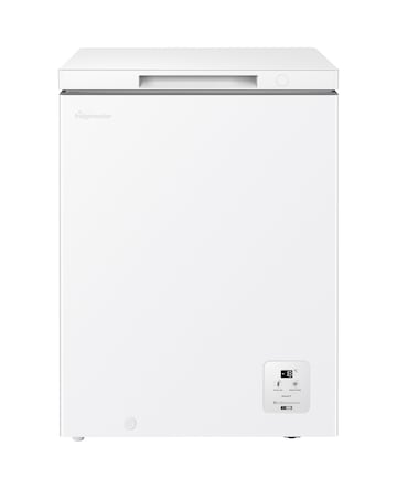 Fridgemaster MCF145E 141L Freestanding Chest Freezer - White - E Rated