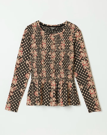 Fatface Sara Linear Sketch Top