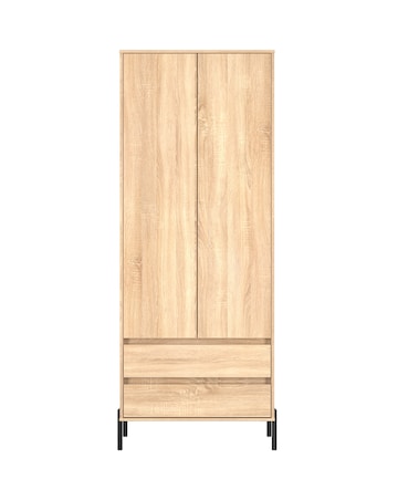 Sloan 2 Door 2 Drawer Wardrobe