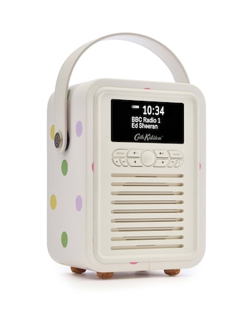 VQ Cath Kidston Spots Retro Mini DAB Radio