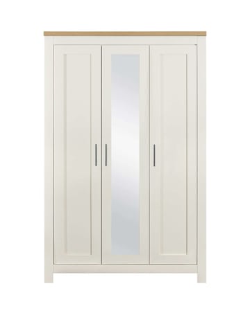 Highgate 3 Door Wardrobe With Mirror