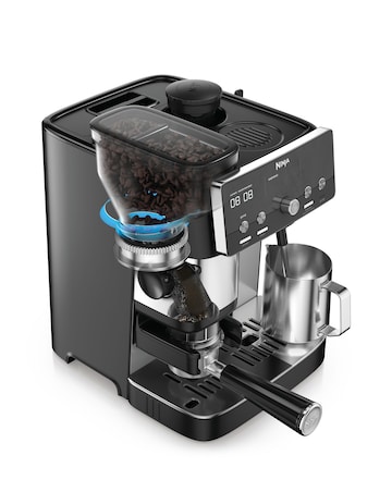 Ninja Luxe Cafe MINI Espresso Machine ES301UK Black & Stainless Steel