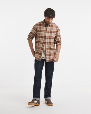 Long Sleeve Check Flannel Shirt