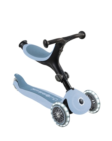 Globber Go Up Active Lights Ecologic - Blueberry
