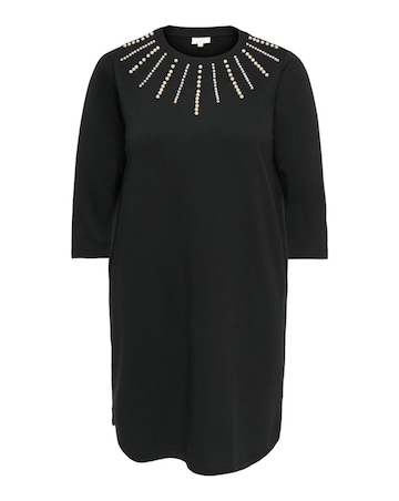 ONLY Embellished Sweater Dress