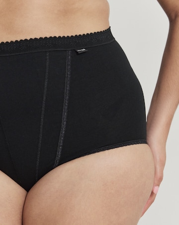 Sloggi (2 Pack) Light Control Maxi Knickers Black or White