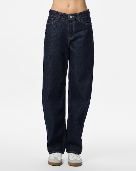 Pieces Grace Mid Waist Barrel Jean 32