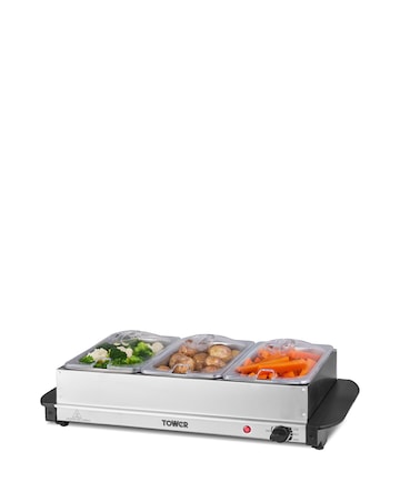 Tower 3 x 1.5L Buffet Server