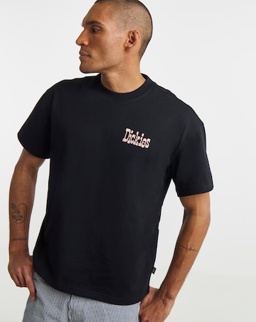 Dickies Short Sleeve Polk Back Graphic T-Shirt - Black
