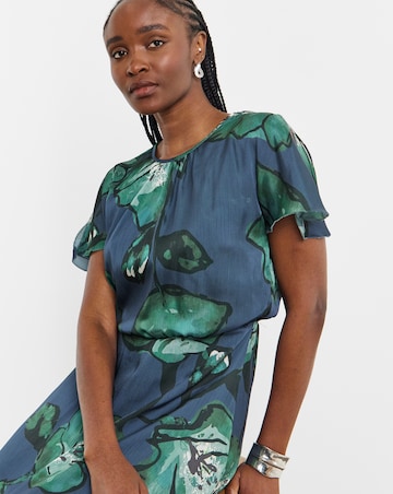 Joanna Hope Split Sleeve Maxi Dress