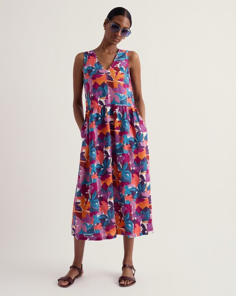 Seasalt Cornwall Lowland Heather Dress
