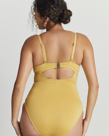 Figleaves Curve Cancun Underwired Bandeau Swimsuit