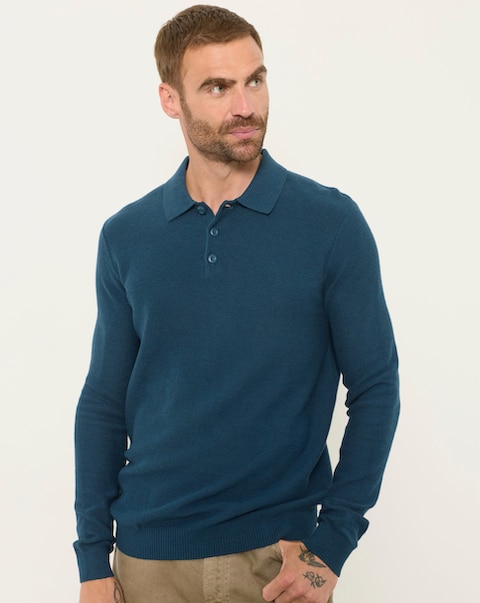 FatFace Rye Polo - Dark Teal