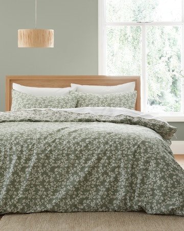 Bianca Shadow Leaves Duvet Cover Set