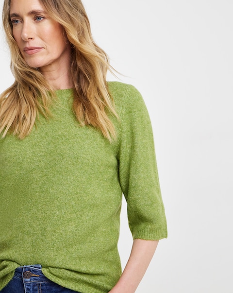 Short Sleeve Knitted Tee