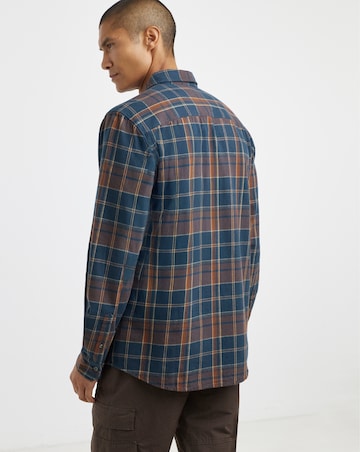 Long Sleeve Check Flannel Shirt