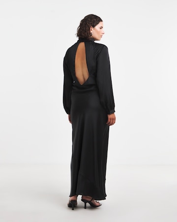 Vila Bea High Neck Ankle Dress