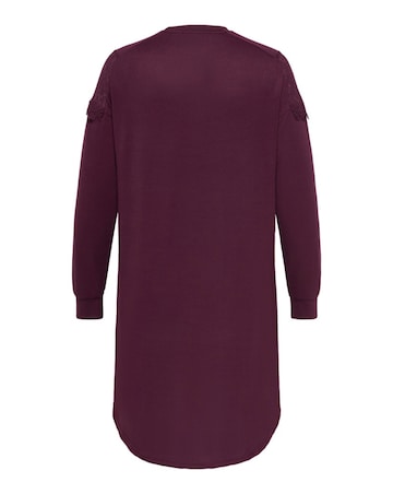 ONLY LACE MIDI JERSEY DRESS