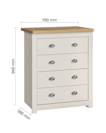 Highgate 4 Drawer Chest