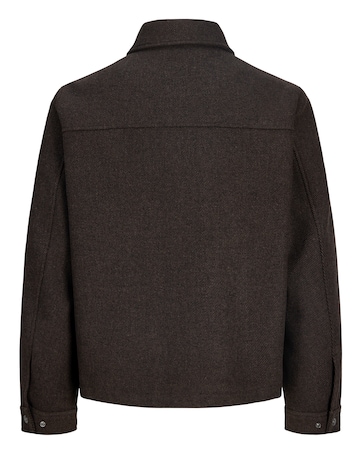 Jack & Jones Premium Wakefield Wool Blend Jacket - Chocolate