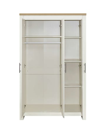 Highgate 3 Door Wardrobe With Mirror