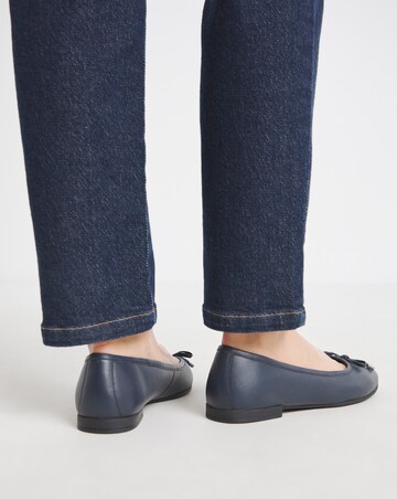 Pine Classic Leather Ballerinas - Extra Wide Fit (EEE)