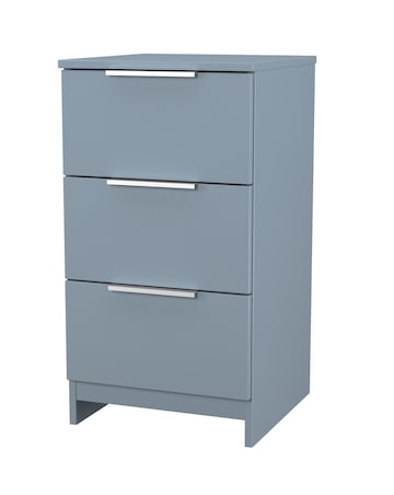Humber Ready Assembled 3 Drawer Bedside - Kids