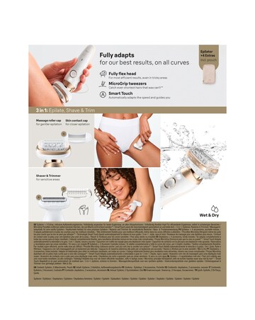 Braun Silk-Epil 9 Flex SES9-041 3D Epilator
