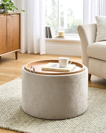 Ellen Tray Lid Coffee Table Footstool