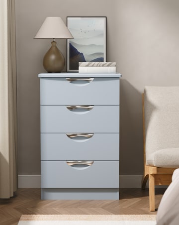 Haydn Ready Assembled 4 Drawer Midi Chest - Kids