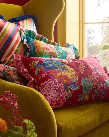 Sophie Robinson Flourish Floral Cushion