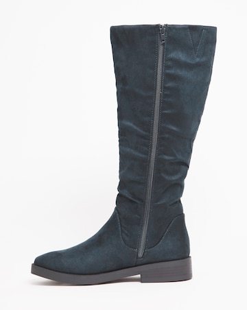 Evren Ruched Boot - Extra Wide Fit (EEE) & Super Curvy Calf