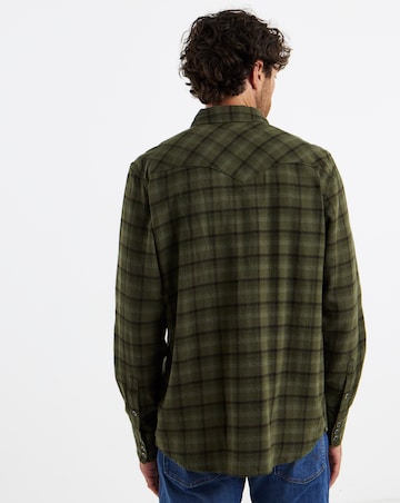 Wrangler Western Shirt - Olive