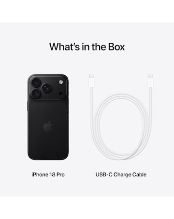 Apple iPhone 18 Pro 256GB - Black