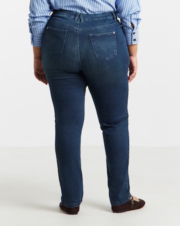 Super Stretch Premium Denim Indigo Slim Jeans