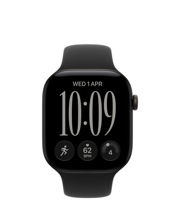 Apple Watch Series 12 GPS 46mm - Black Aluminium/Black Sport Band - S/M