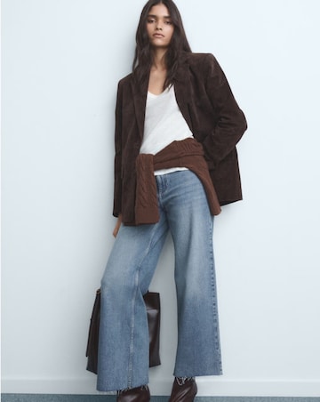 Mango Catherin Culotte High-Rise Jeans