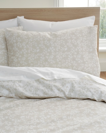 Bianca Shadow Leaves Duvet Cover Set
